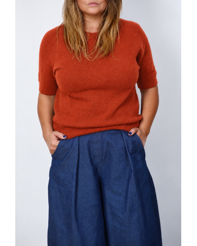 Maglione Basic  Ocru