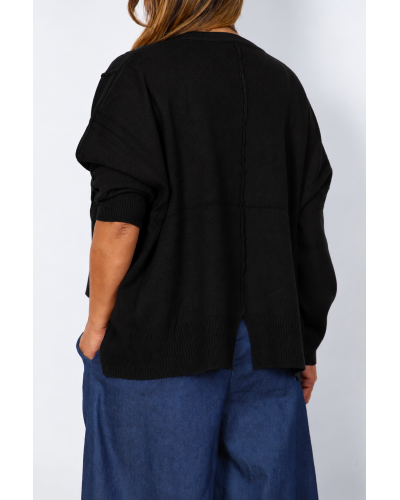 Maglione Oversized Terminatie Camasa Fata