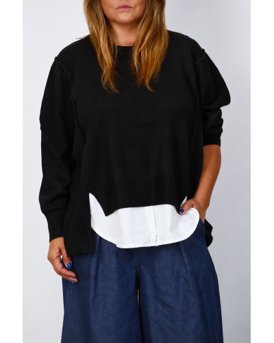 Maglione Oversized Terminatie Camasa Fata