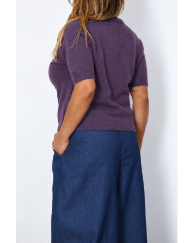 Maglione Basic Prune