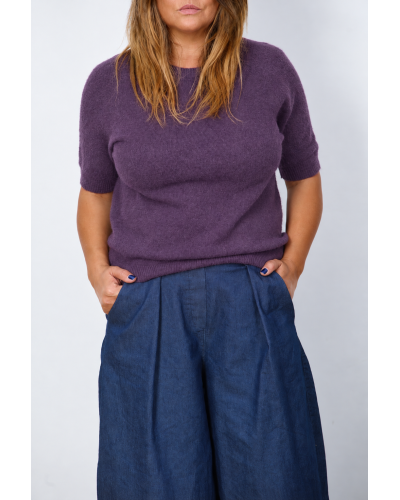 Maglione Basic Prune