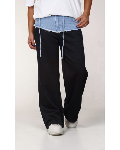 Pantaloni Retro Boyfriend Jeans Mix Cotton